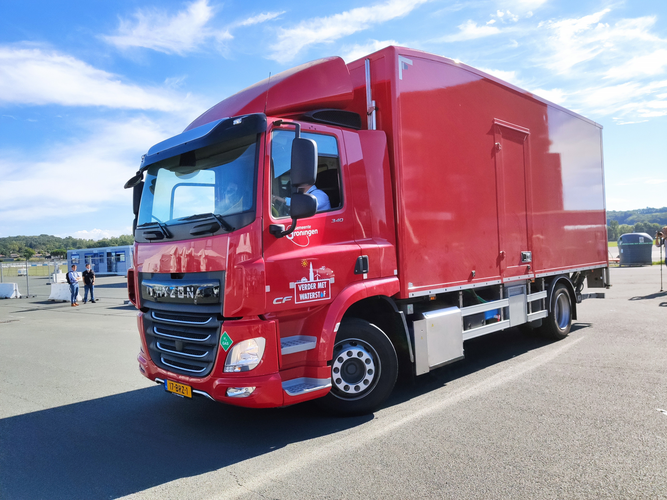 Read more about the article A hydrogen truck in public trials in Albi