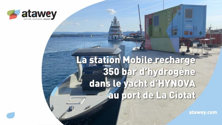 Read more about the article An Atawey refilling station in the port of La Ciotat