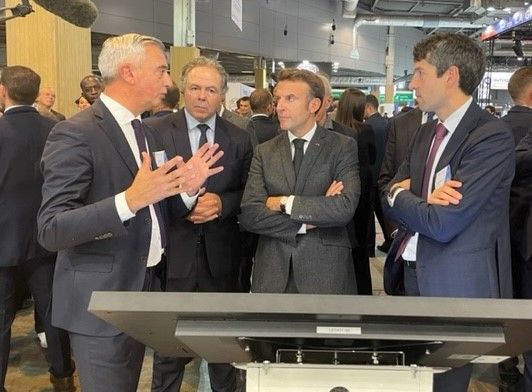 Read more about the article Paris Motor Show: Macron visited the hydrogen sector