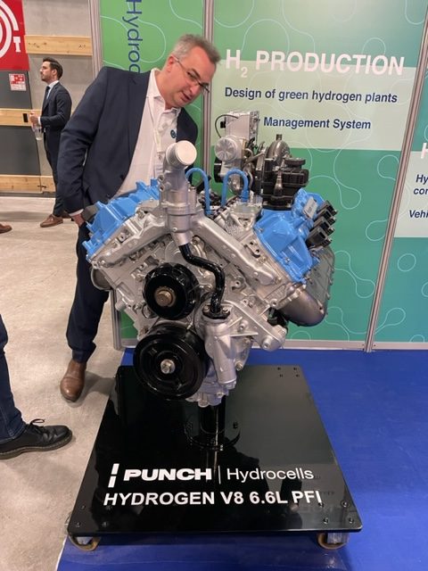 Read more about the article The hydrogen engine takes centre stage at Hyvolution 