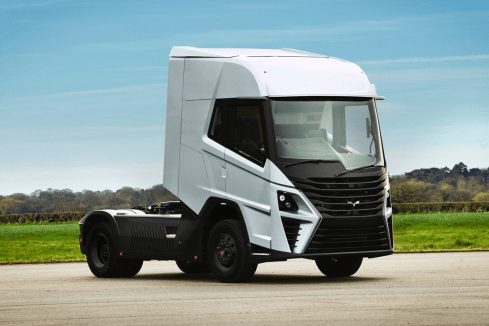 HVS unveils a hydrogen truck