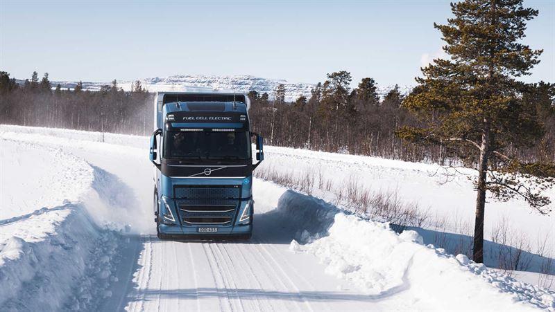 Des tests sur route pour le camion à hydrogène de Volvo