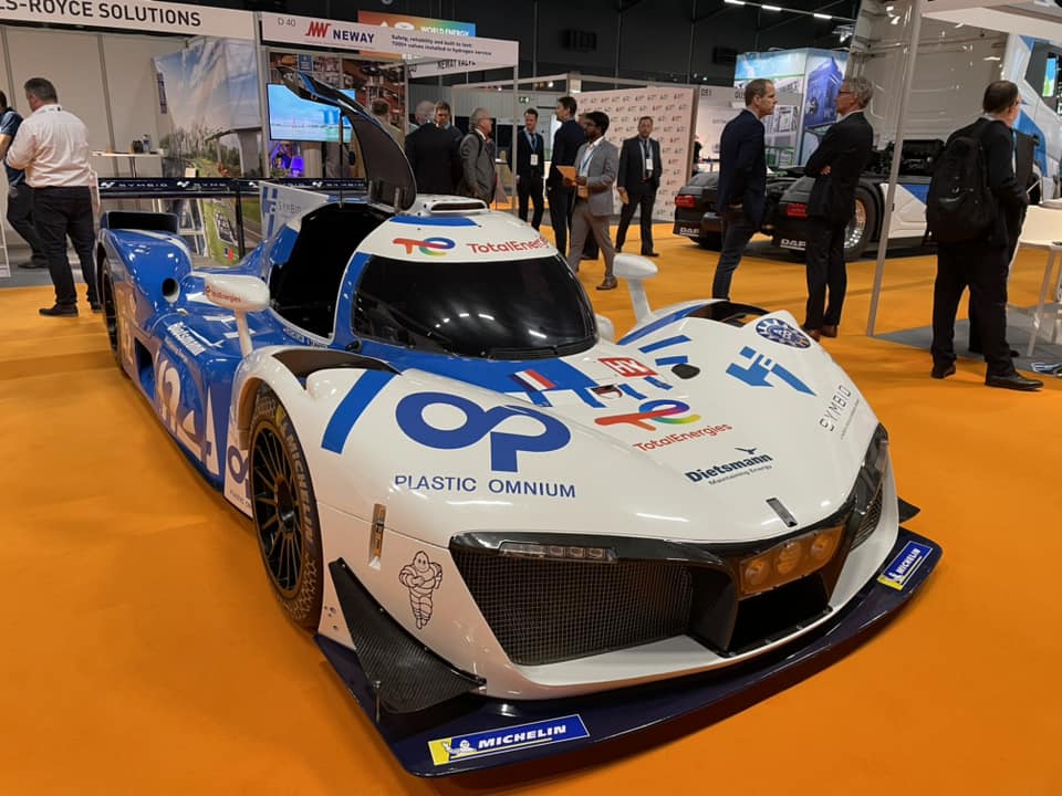 World hydrogen Summit Rotterdam race car