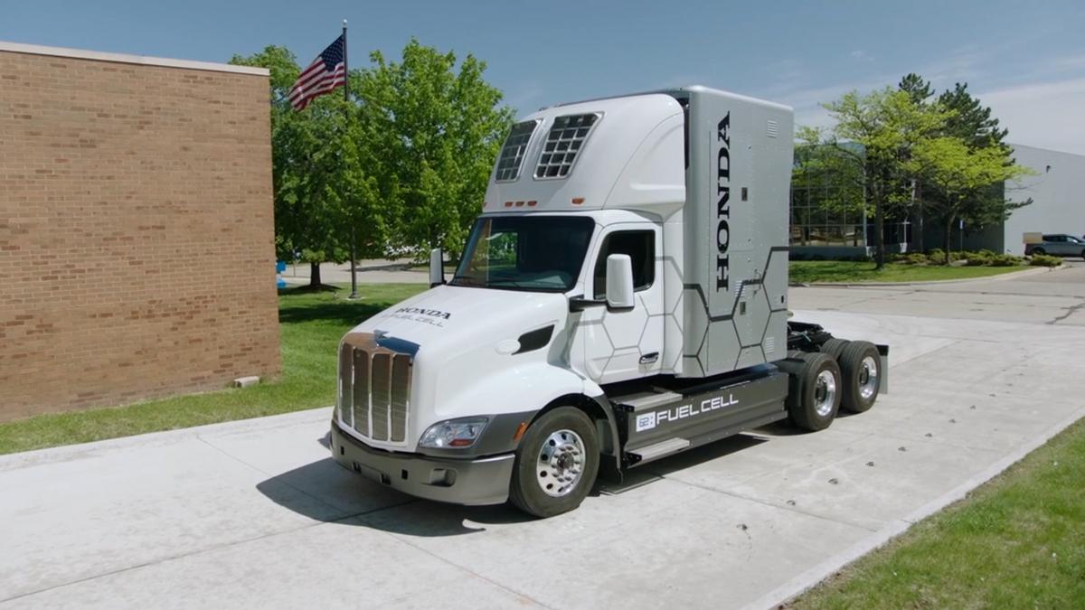 Honda Unveils Hydrogen Truck Concept at ACT Expo in Las Vegas