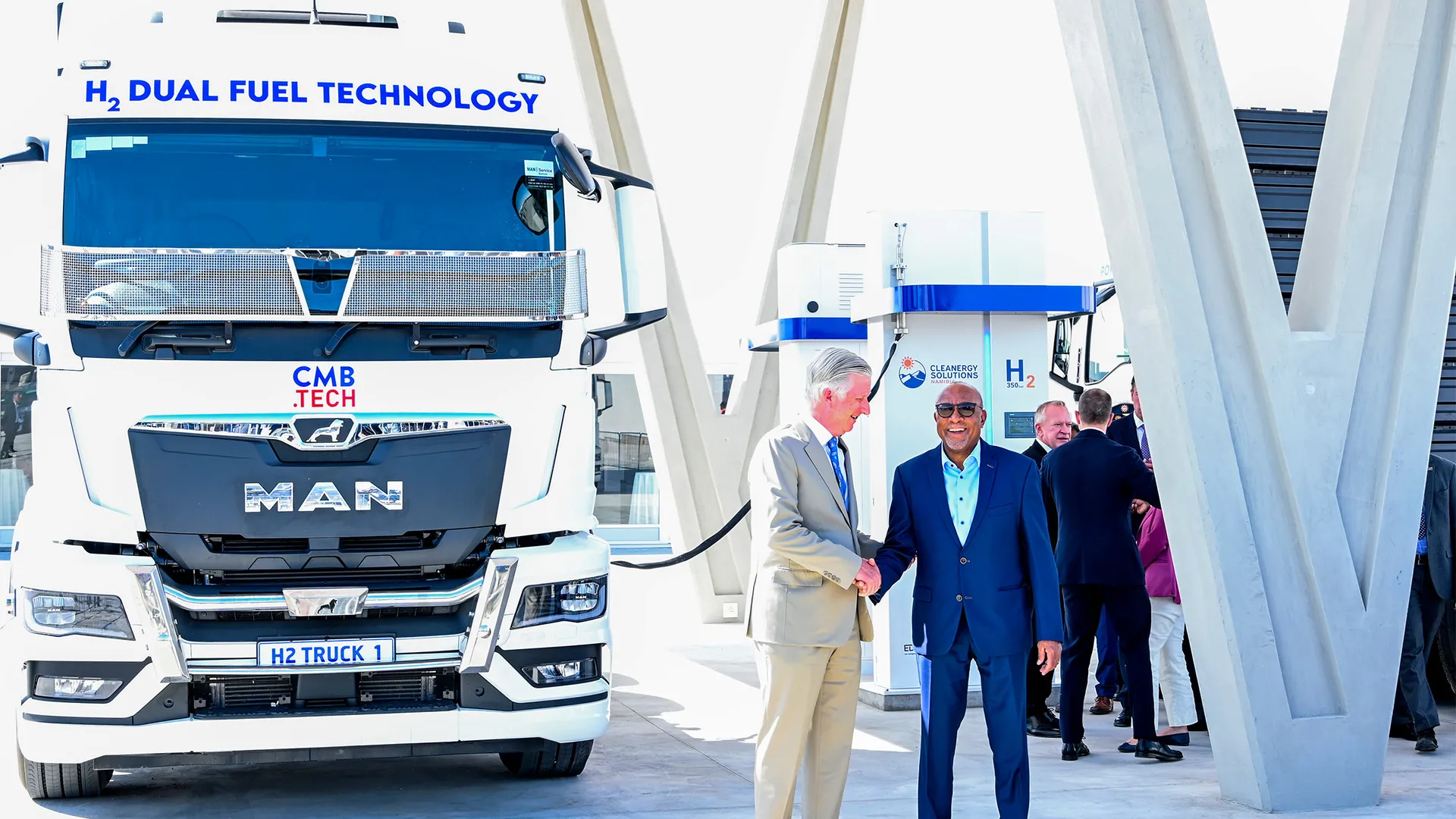 CMB.TECH inaugurates the first hydrogen station in Namibia - H2Today