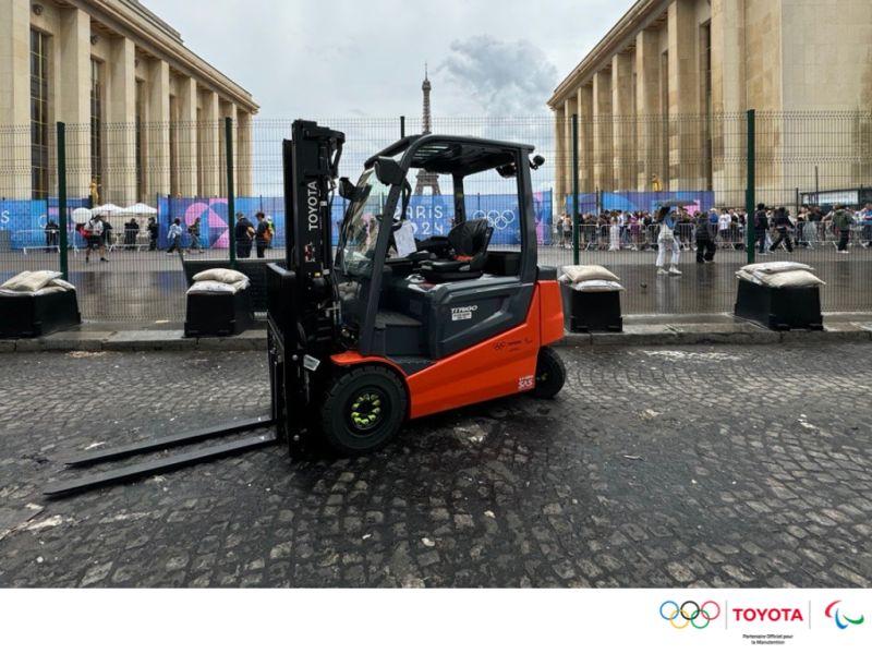 H2Gremm's Innovative Hydrogen Station for Toyota Forklift Trucks at Paris Olympics