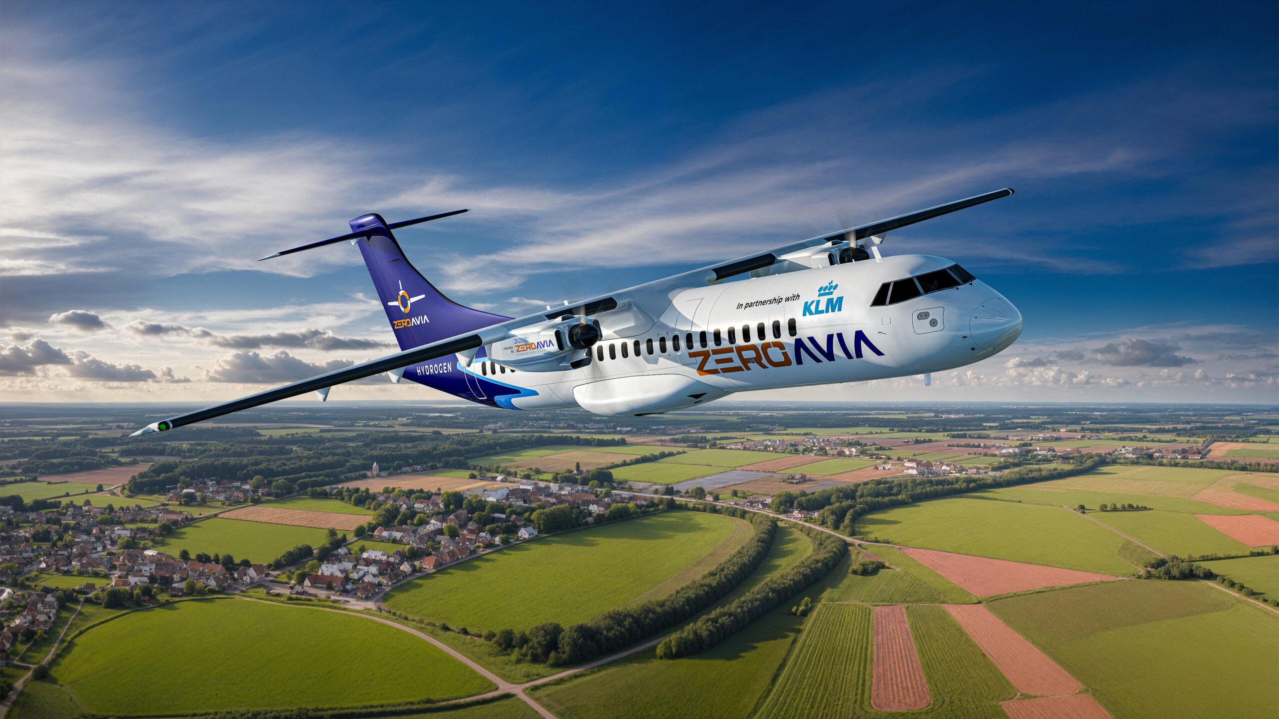 KLM and ZeroAvia's Pioneering Flight: Liquid Hydrogen in the Skies