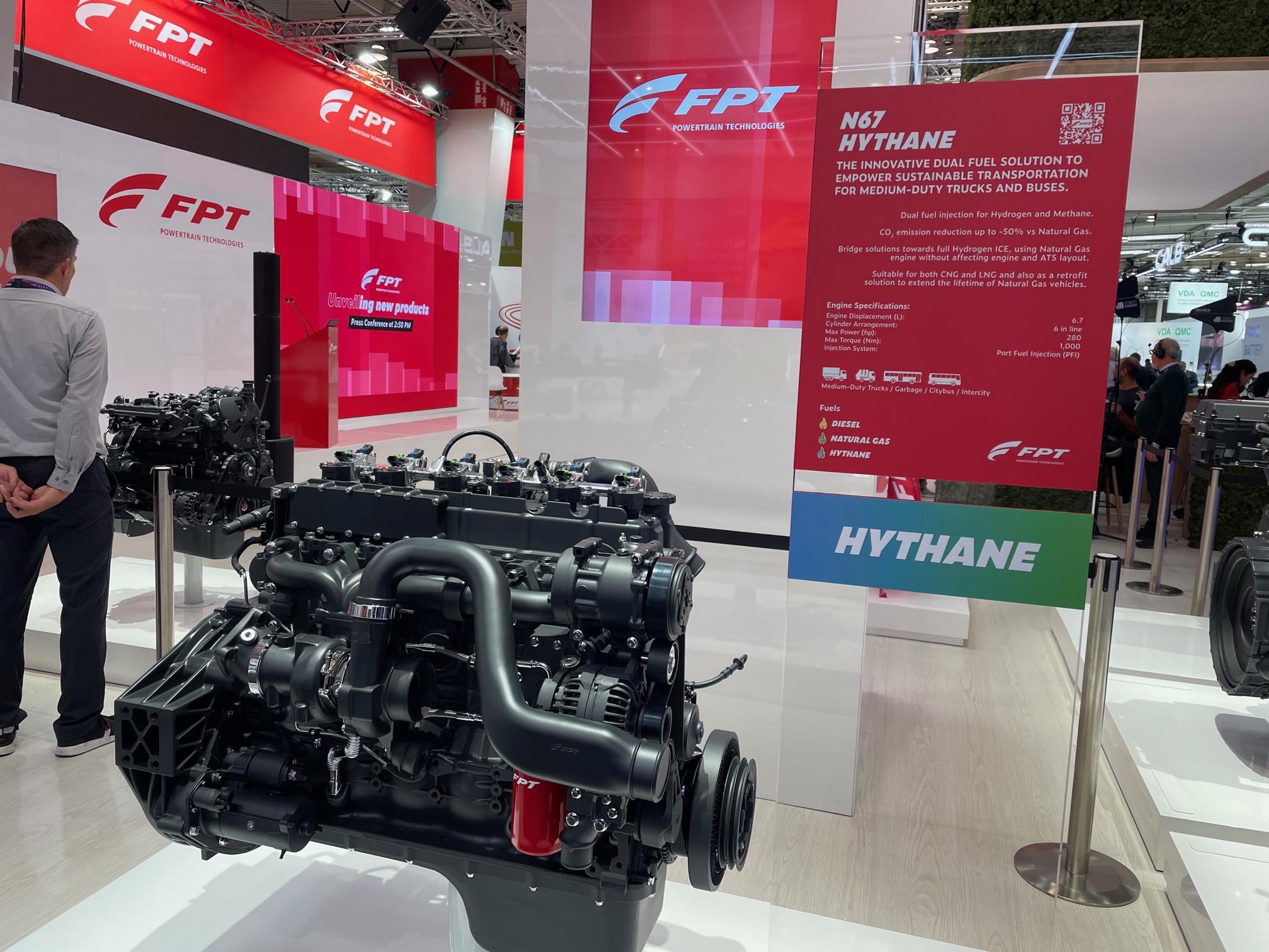 FPT Industrial's Innovative Dual Engine Showcase at IAA Hannover